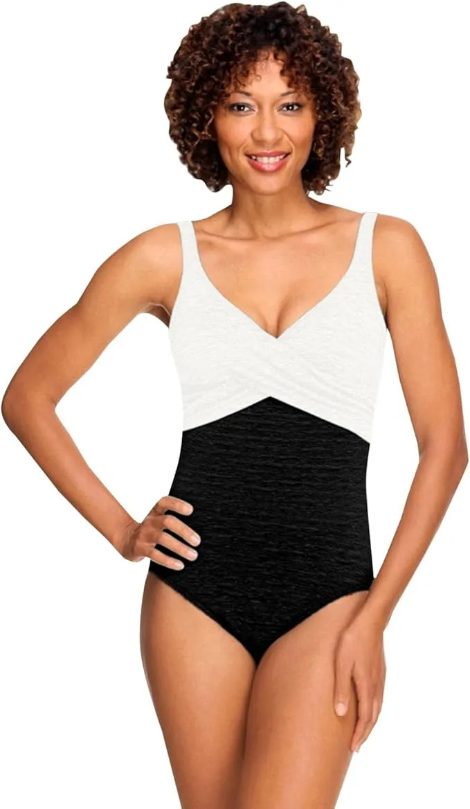 Chlorine resistant one-piece Krinkle swimsuit 